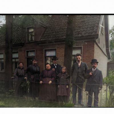 1915 Stationsweg Heiloo Colorized Enhanced